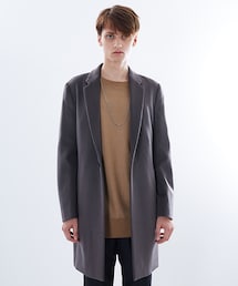 N.HOOLYWOOD（N.ハリウッド）の「1Bチェスターコート ブラック