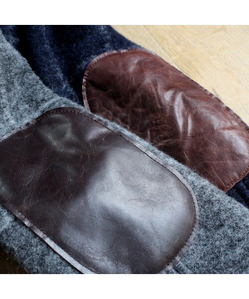 Handmade（ハンドメイド）の「ウインドーペーンニットジャケット（その他アウター・レディース・その他）」の6枚目の写真