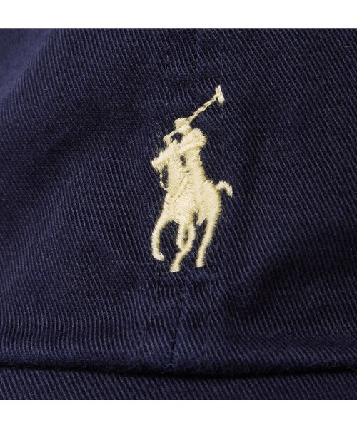 POLO RALPH LAUREN（ポロ ラルフ ローレン）の「Polo Ralph Lauren Cotton-Twill Baseball Cap（帽子・メンズ・Black/Gray/Blue/Brown・One size）」の5枚目の写真
