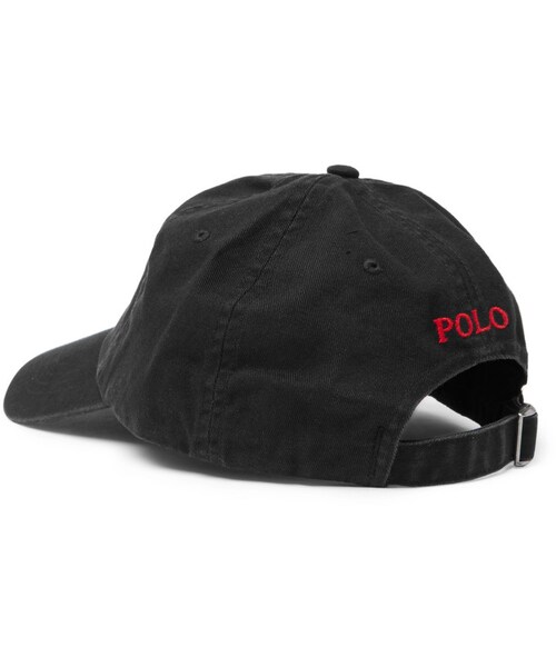 POLO RALPH LAUREN（ポロ ラルフ ローレン）の「Polo Ralph Lauren Cotton-Twill Baseball Cap（帽子・メンズ・Black/Gray/Blue/Brown・One size）」の12枚目の写真