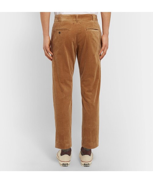 BEAMS（ビームス）の「Beams Plus Slim-Fit Cotton-Blend Corduroy Trousers（その他パンツ・メンズ・Brown・S/M/L/XL）」の3枚目の写真