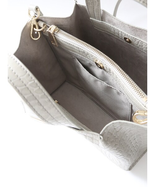 LOWELL things（ロウェル　シングス）の「セパレートトートミニ【予約】（トートバッグ・レディース・PIN/BLU/LGRY・F）」の6枚目の写真