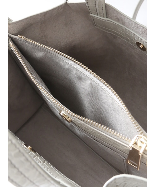 LOWELL things（ロウェル　シングス）の「セパレートトートミニ【予約】（トートバッグ・レディース・PIN/BLU/LGRY・F）」の8枚目の写真