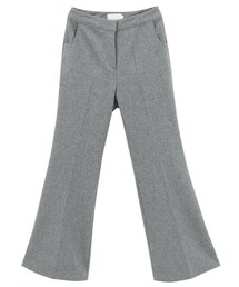Dailyabout | ウール混紡ハイウエストピンタックスラックス(P0000WKA)(スラックス)