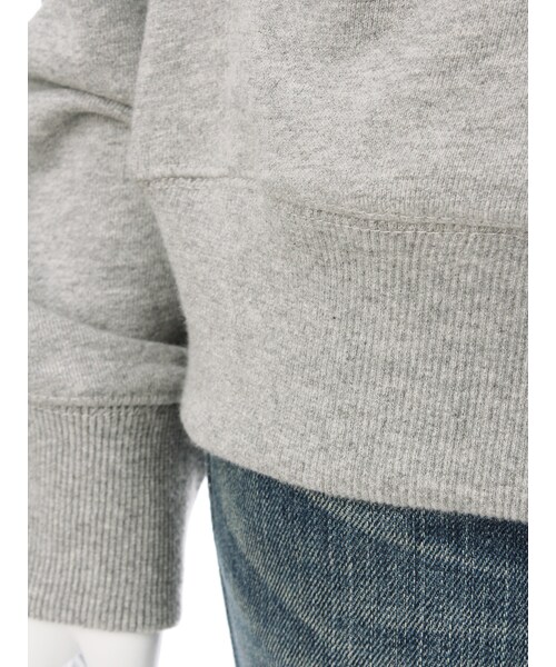 Ungrid（アングリッド）の「裏毛ジップパーカー（トップス・レディース・ライトグレー/ブラック/ブラウン・F）」の10枚目の写真