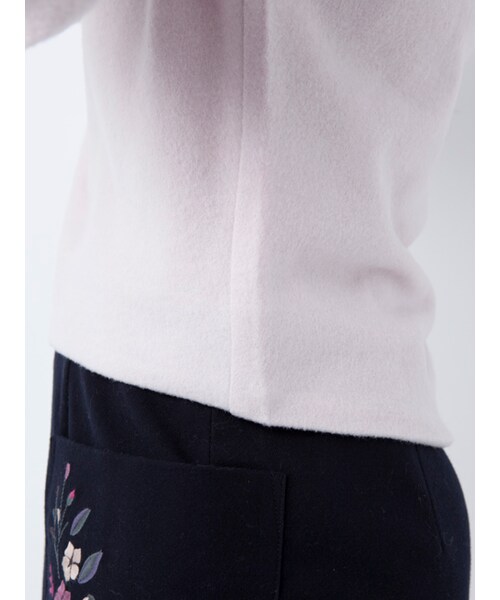 w closet(ダブルクローゼット)の「ボートネックバルーン袖プルオーバー(トップス・レディース・グレー/グレーピンク/Lブルー/Dピンク・FREE)」の10枚目の写真