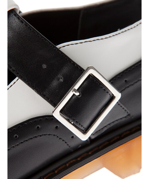 w closet（ダブルクローゼット）の「Ｔストラップシューズ（シューズ・レディース・ブラック/ミックス・M/L）」の8枚目の写真