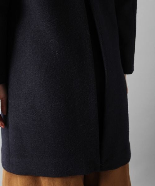 BAYFLOW（ベイフロー）の「エアウールノーカラーコート（ジャケット/アウター・グレー/カーキ/ネイビー）」の18枚目の写真