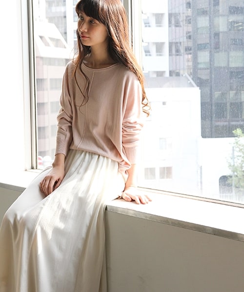 studio CLIP（スタディオクリップ）の「[days]フレアマキシスカート（スカート・スモーク/アイボリー/ベージュ/カーキ）」の5枚目の写真