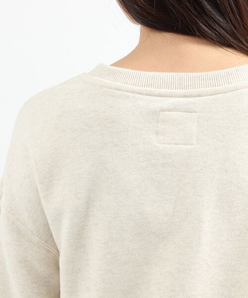 studio CLIP（スタディオクリップ）の「カラー杢裏毛パフスリーブプルオーバー（トップス・杢グレー/杢チャコール/杢オートミール/杢ブルー）」の12枚目の写真