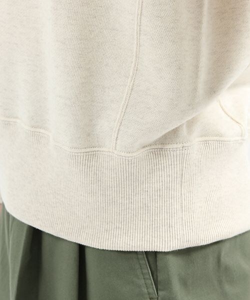 studio CLIP（スタディオクリップ）の「カラー杢裏毛パフスリーブプルオーバー（トップス・杢グレー/杢チャコール/杢オートミール/杢ブルー）」の11枚目の写真