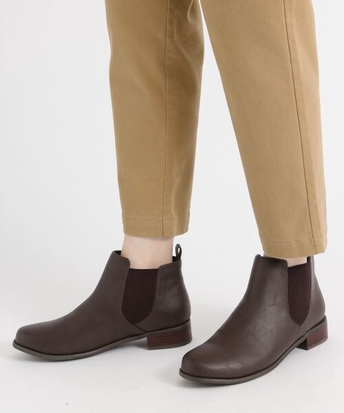 studio CLIP（スタディオクリップ）の「コットンレーヨン混ストレッチテーパードパンツ（パンツ・ブラック/カーキ/ベージュ/ネイビー）」の11枚目の写真