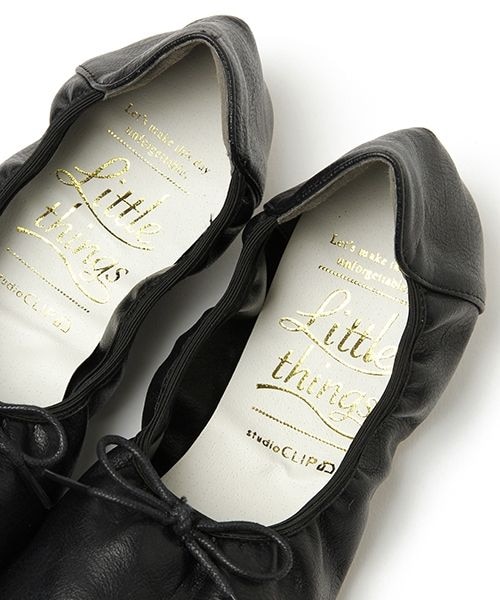 studio CLIP(スタディオクリップ)の「アソートカラーバレエシューズ(シューズ・シルバー/ブラック/ピンク/ブラウン/アイボリー)」の18枚目の写真