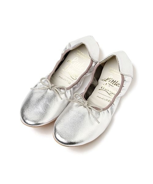 studio CLIP(スタディオクリップ)の「アソートカラーバレエシューズ(シューズ・シルバー/ブラック/ピンク/ブラウン/アイボリー)」の1枚目の写真