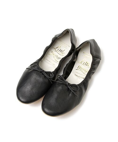 studio CLIP(スタディオクリップ)の「アソートカラーバレエシューズ(シューズ・シルバー/ブラック/ピンク/ブラウン/アイボリー)」の2枚目の写真