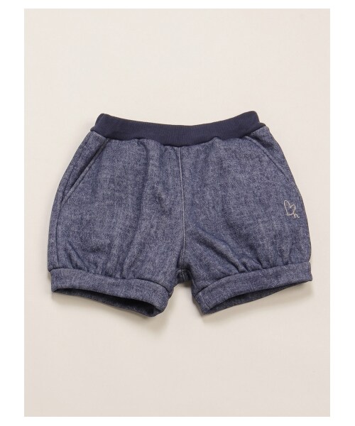 HAKKA KIDS(ハッカキッズ)の「バニラ起毛キュロット(パンツ・レディース・ブラウン/ネイビー・130/140)」の3枚目の写真