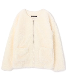 PAGEBOY | モコモコジップジャケット(ジャケット/アウター)