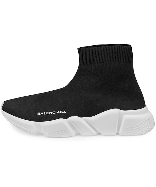 BALENCIAGA（バレンシアガ）の「Balenciaga Stretch-Mesh High-Top Sneaker, Noir（スニーカー・レディース・Black・7B / 37EU/6B / 36EU/8B / 38EU/9B / 39EU/11B / 41EU/10B / 40EU/5B / 35EU）」の3枚目の写真