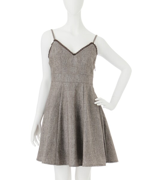 dazzlin（ダズリン）の「【sw】切替フレアキャミワンピース（ワンピース/ドレス・レディース・ブラック/ブラウン・S/M）」の14枚目の写真