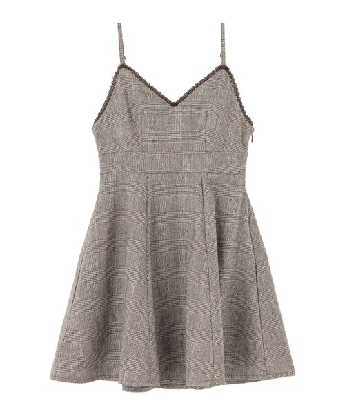 dazzlin（ダズリン）の「【sw】切替フレアキャミワンピース（ワンピース/ドレス・レディース・ブラック/ブラウン・S/M）」の2枚目の写真