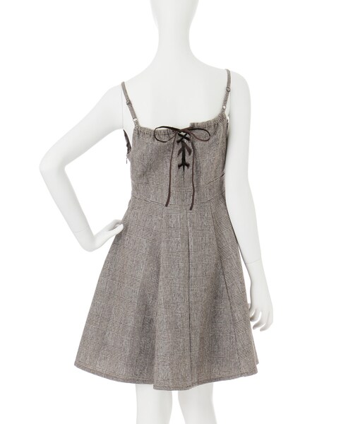 dazzlin（ダズリン）の「【sw】切替フレアキャミワンピース（ワンピース/ドレス・レディース・ブラック/ブラウン・S/M）」の16枚目の写真