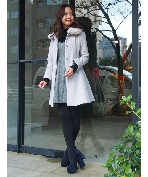 dazzlin（ダズリン）の「【sw】切替フレアキャミワンピース（ワンピース/ドレス・レディース・ブラック/ブラウン・S/M）」の8枚目の写真