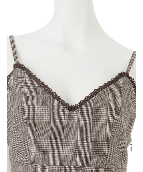 dazzlin（ダズリン）の「【sw】切替フレアキャミワンピース（ワンピース/ドレス・レディース・ブラック/ブラウン・S/M）」の17枚目の写真