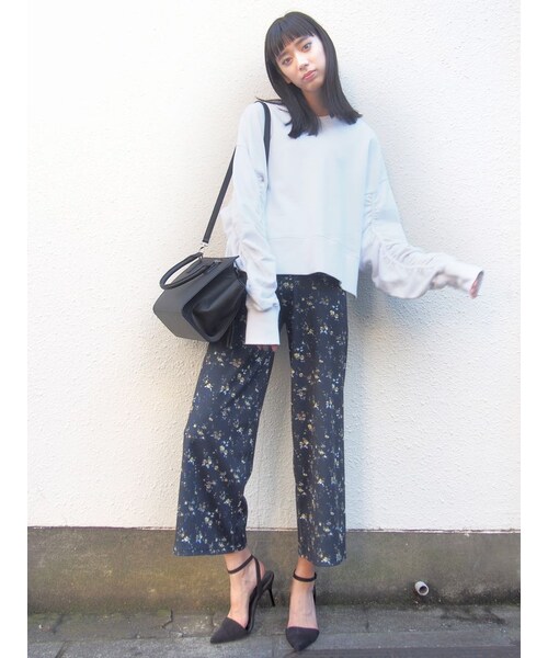 EMODA（エモダ）の「Choose relaXパンツ（パンツ・レディース・ブラック/ライトミックス/ミックス・F）」の4枚目の写真