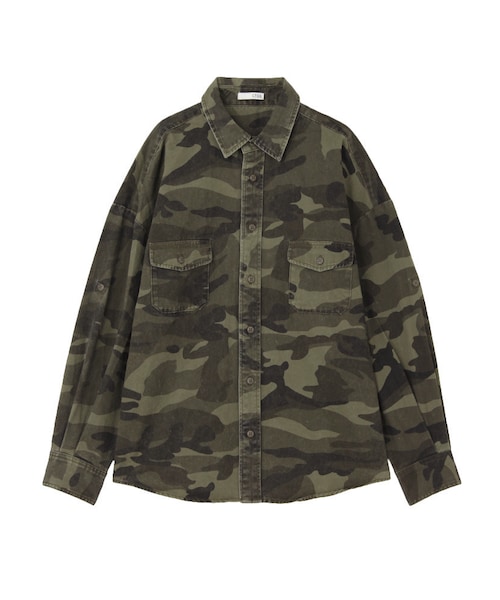 GYDA（ジェイダ）の「カモフラドルマンシャツ（）」 - WEAR