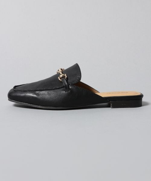 JEANASIS（ジーナシス）の「ビットツキスリッパ（シューズ・ブラック()/ブラウン()）」の4枚目の写真