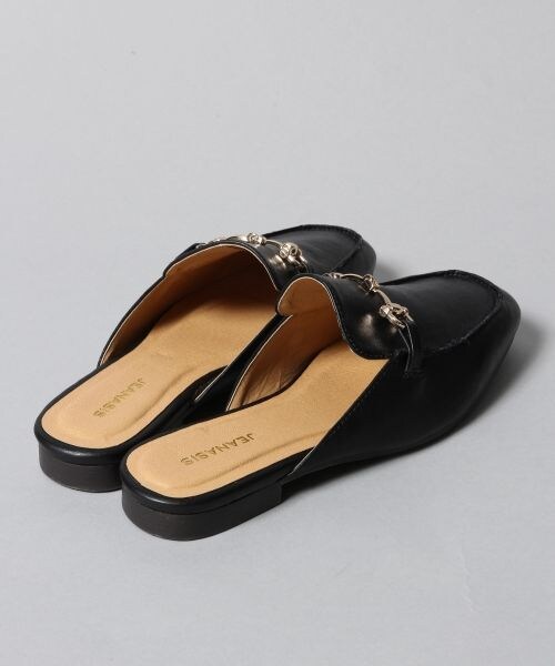 JEANASIS（ジーナシス）の「ビットツキスリッパ（シューズ・ブラック()/ブラウン()）」の6枚目の写真