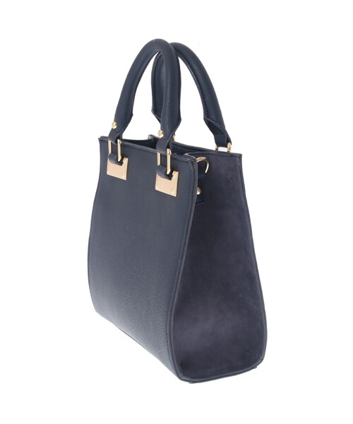 31 Sons de mode（トランテアン　ソン　ドゥ　モード）の「〔2017春 WEB先行販売〕≪新作≫スクエアフェイクレザーバッグ〔2way仕様〕（バッグ・レディース・グレー/ピンク/ネイビー/ホワイト・フリー）」の6枚目の写真