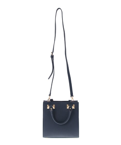 31 Sons de mode（トランテアン　ソン　ドゥ　モード）の「〔2017春 WEB先行販売〕≪新作≫スクエアフェイクレザーバッグ〔2way仕様〕（バッグ・レディース・グレー/ピンク/ネイビー/ホワイト・フリー）」の12枚目の写真