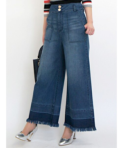 31 Sons de mode（トランテアン　ソン　ドゥ　モード）の「〔2017春 WEB先行販売〕≪新作≫スカラップチャンキーパンプス（シューズ・レディース・ブラック/シルバー/ベージュ・S/M/L）」の5枚目の写真