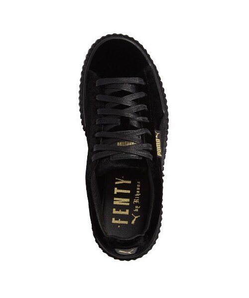 PUMA（プーマ）の「Women's Puma By Rihanna 'Creeper' Sneaker (Women)（スニーカー・レディース・Black/Gray・7.5 M/8 M/8.5 M/9 M/9.5 M/10 M）」の4枚目の写真