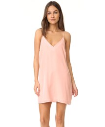 AMANDA UPRICHARD | Amanda Uprichard Kendall Velvet Slip Dress(ワンピース)