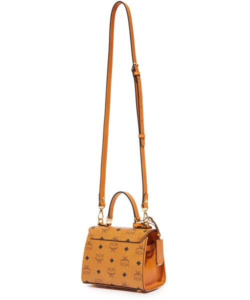 MCM(エムシーエム)の「MCM Heritage Satchel(ショルダーバッグ・レディース・Brown・One Size)」の5枚目の写真