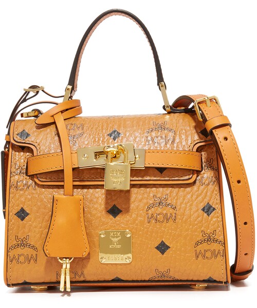 MCM(エムシーエム)の「MCM Heritage Satchel(ショルダーバッグ・レディース・Brown・One Size)」の1枚目の写真