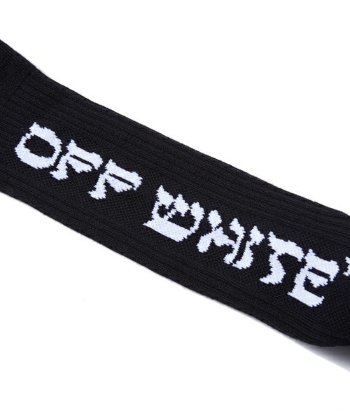 off white（オフホワイト）の「OFF WHITE 『DIAG OFF WHITE』ソックス  