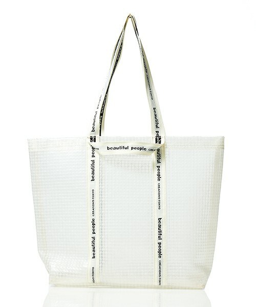 beautiful people（ビューティフルピープル）の「beautiful people ビニールビッグトートバッグ（トートバッグ・レディース・その他・FREE）」の3枚目の写真