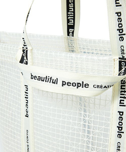 beautiful people（ビューティフルピープル）の「beautiful people ビニールビッグトートバッグ（トートバッグ・レディース・その他・FREE）」の5枚目の写真