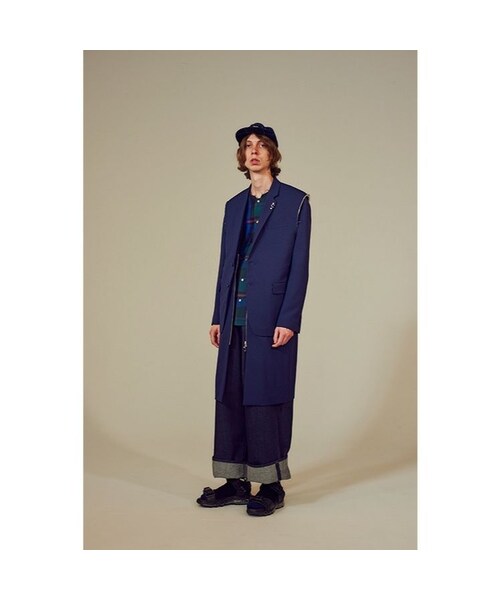 Name.（ネーム）の「Name. : STRETCH DENIM WIDE PANTS (ONE WASH)（デニムパンツ・メンズ・その他）」の2枚目の写真