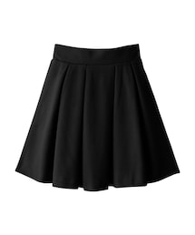 GRL | ウールタッチボックスタックハイウエストフレアスカート(スカート)