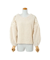 flower | twinkle flower top ～ﾄｳｨﾝｸﾙﾌﾗﾜｰﾄｯﾌﾟ(ニット/セーター)