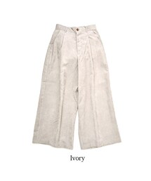 flower | roll corduroy pants ～ﾛｰﾙｺｰﾃﾞｭﾛｲﾊﾟﾝﾂ(その他パンツ)
