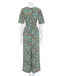 Lily Brown【新品】小花柄ロンパース LILY BROWN Lily Brown 小花柄ロンパース レッド -ファッション