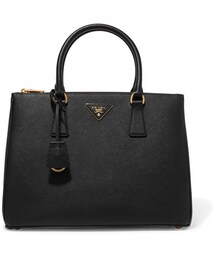 PRADA | Prada - Galleria Large Textured-leather Tote - Black(トートバッグ)