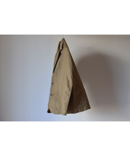 ARBRE(アルブル)の「arbre WORK JACKET KHAKI アルブル モールスキン ワークジャケット カーキ(ブルゾン・メンズ・その他)」の8枚目の写真