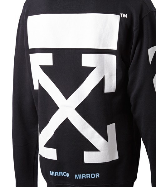off white（オフホワイト）の「OFF WHITE 『DIAG CARAVAGGIO』プルオーバーパーカー（パーカー・メンズ・ブラック・SMALL/MEDIUM）」の10枚目の写真