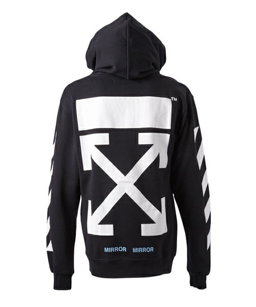 off white（オフホワイト）の「OFF WHITE 『DIAG CARAVAGGIO』プルオーバーパーカー（パーカー・メンズ・ブラック・SMALL/MEDIUM）」の5枚目の写真